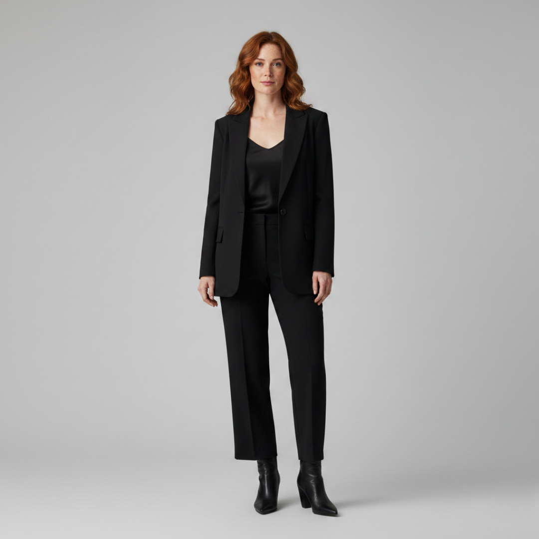 Women's Black Trendsetter Trouser