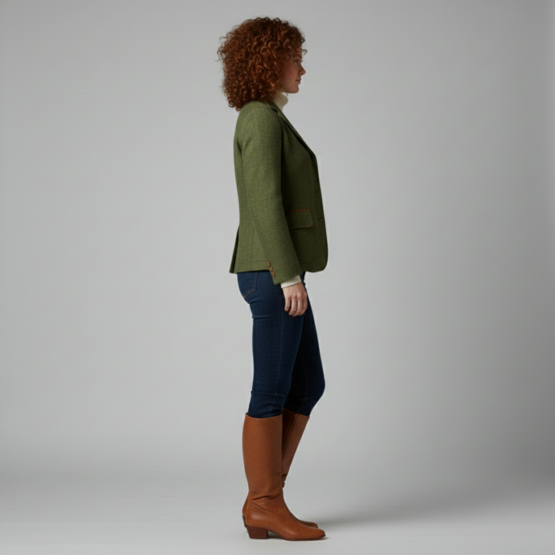 Women's Wool Tweed Blazer/Jacket