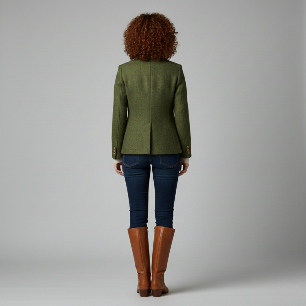 Women's Wool Tweed Blazer/Jacket