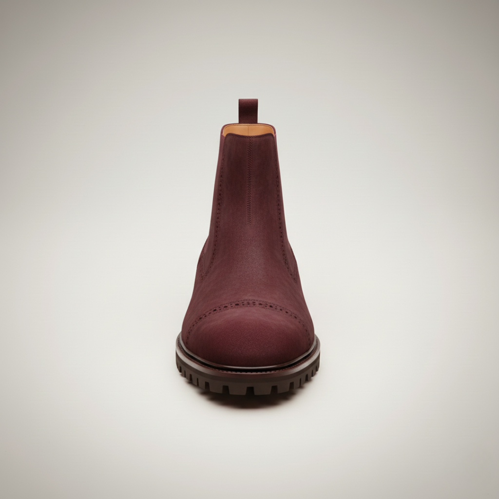 Men's Maroon Boots
