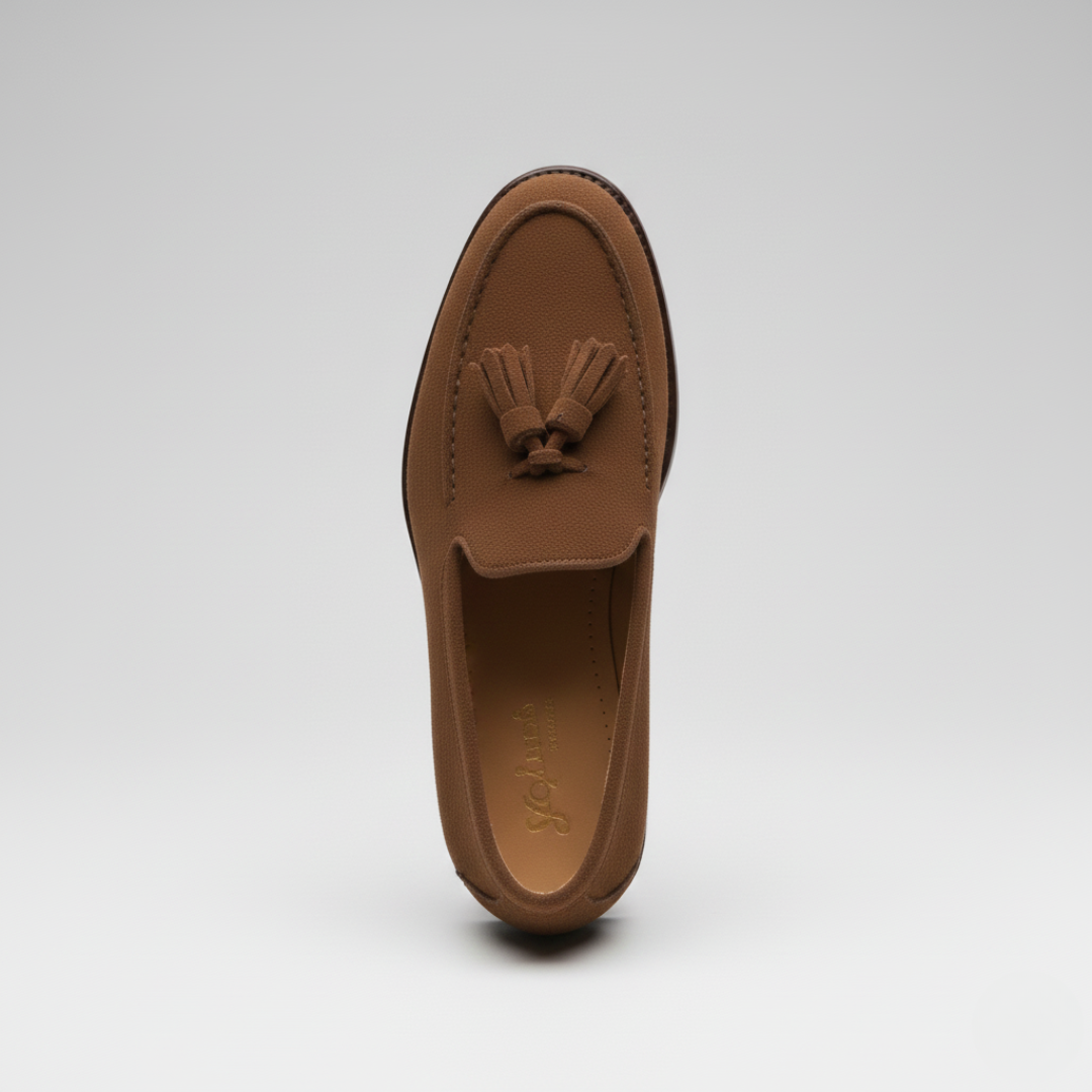 Men's Brown Shoes With Tassel