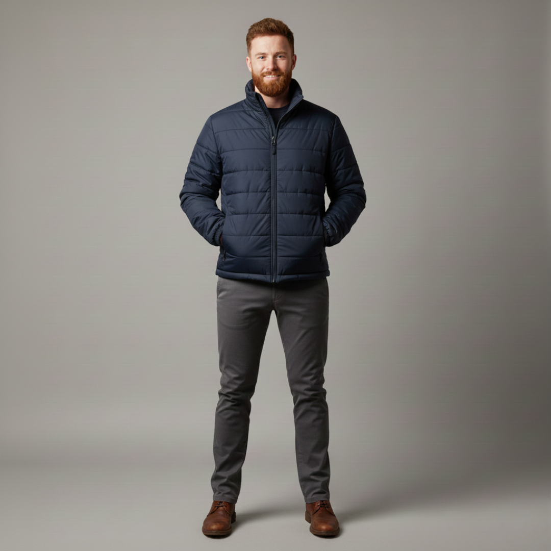 Men's Blue Windbreaker
