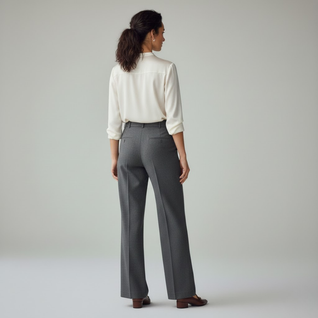 Grey Women Pants